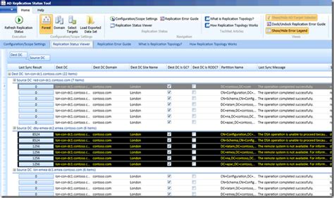 microsoft ad replication status tool